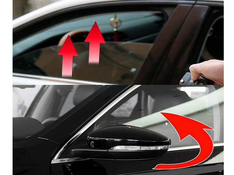 Độ cụp gương lên xuống kính tự động - Lựa chọn không thể thiếu cho xe