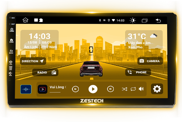 Màn hình ô tô Androi S100J Zestech