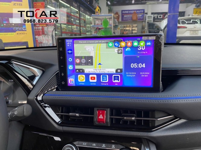 Toyota Yaris Cross 2024 lắp đặt Androi box Zestech DX165