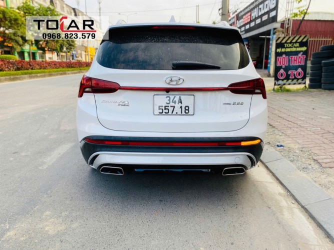 Hyundai Santafe 2022 độ líp pô cao cấp