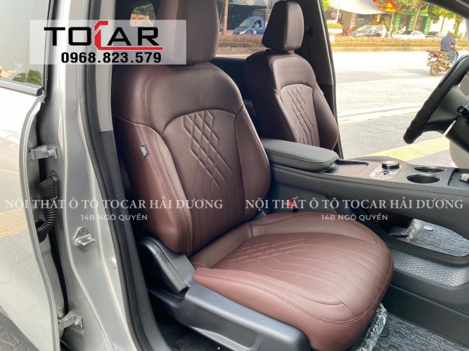 Bọc ghế da xe ô tô Vinfast Limo Green
