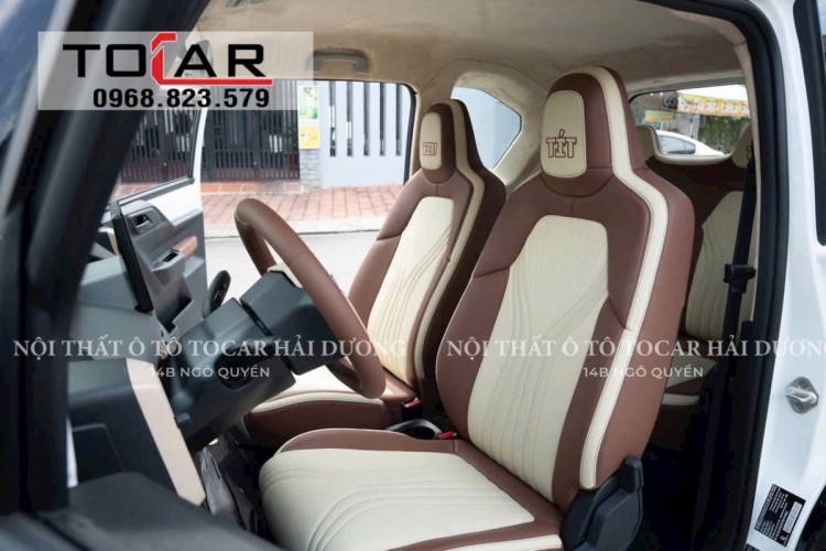 Bọc ghế da Nappa cao cấp xe ô tô Vinfast Vf3