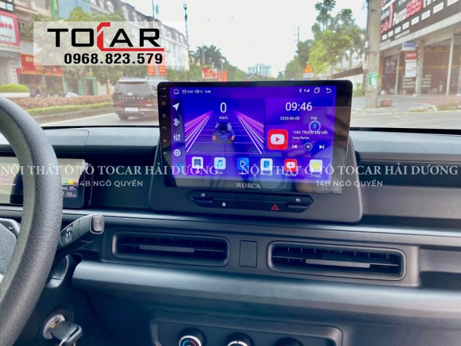 Lắp đặt Màn hình Android cho xe ô tô Vinfast EC van