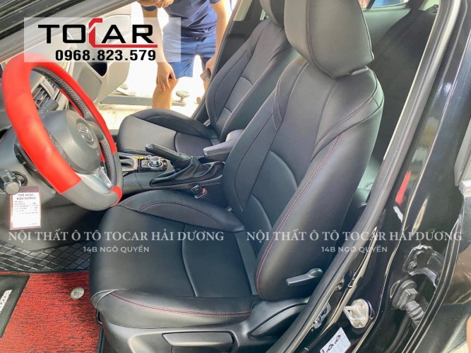 Bọc ghế da xe Mazda 3 2017