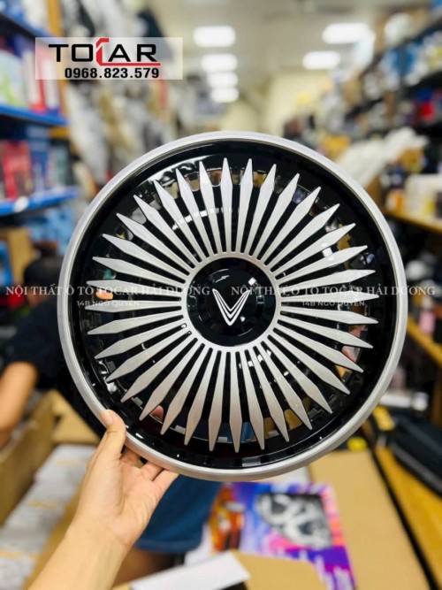Ốp lazang xe ô tô Vinfast Minio Green