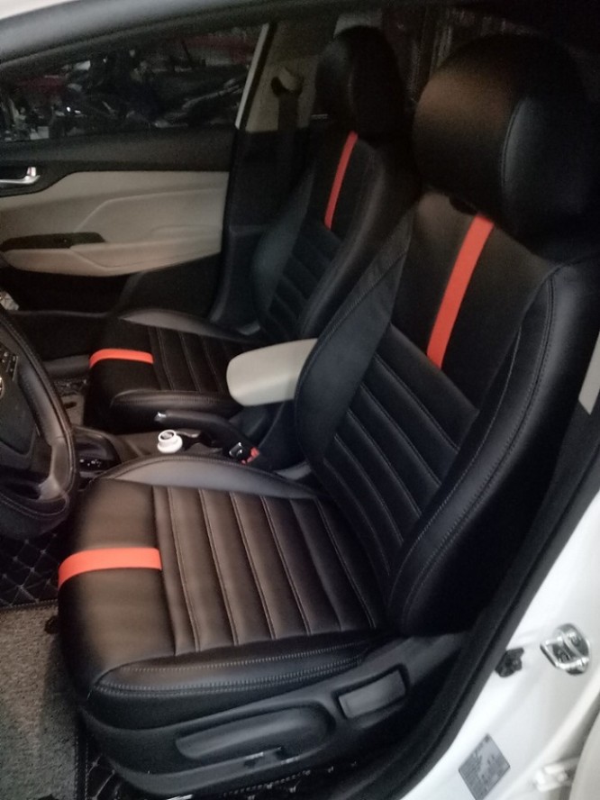 Bọc ghế da xe Hyundai Accent 2019