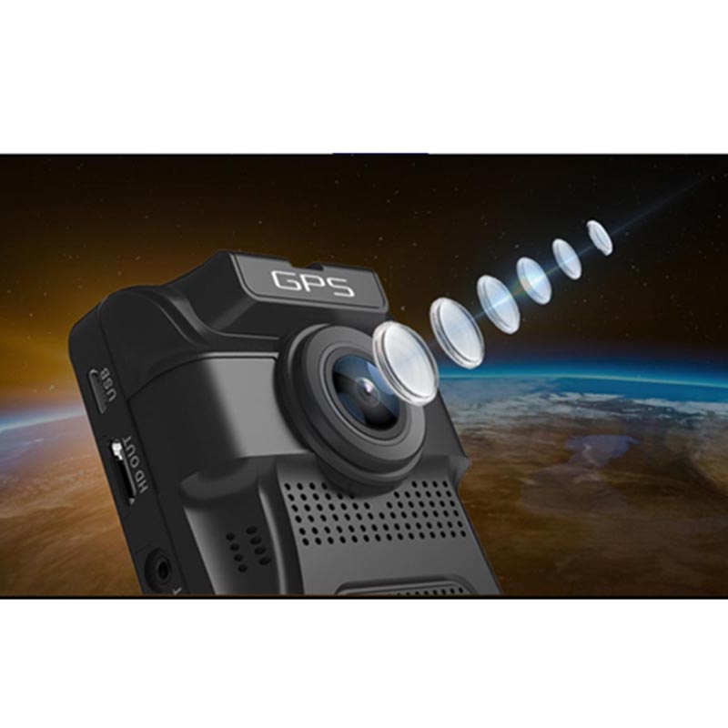 Camera trước 6 lớp góc quay 170 độ, camera sau hồng ngoại góc quay rộng 150 độ