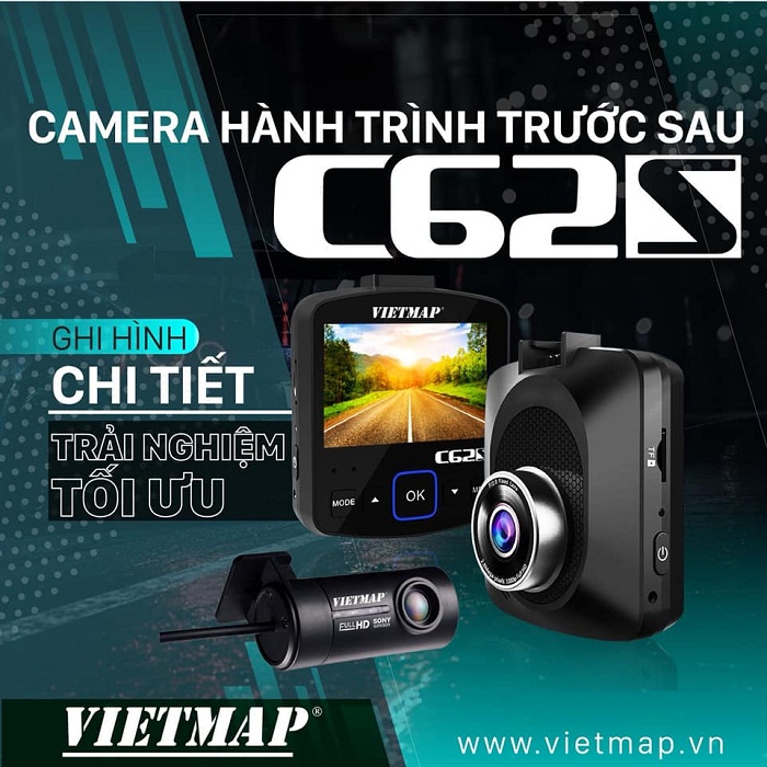 Camera hành trình ghi hình trước sau full HD 1080p