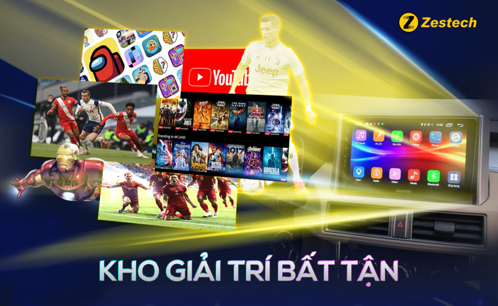 Màn hình Androi Zestech Z800 new Đại lý màn hình Zestech chính hãng tại Hải Dương3