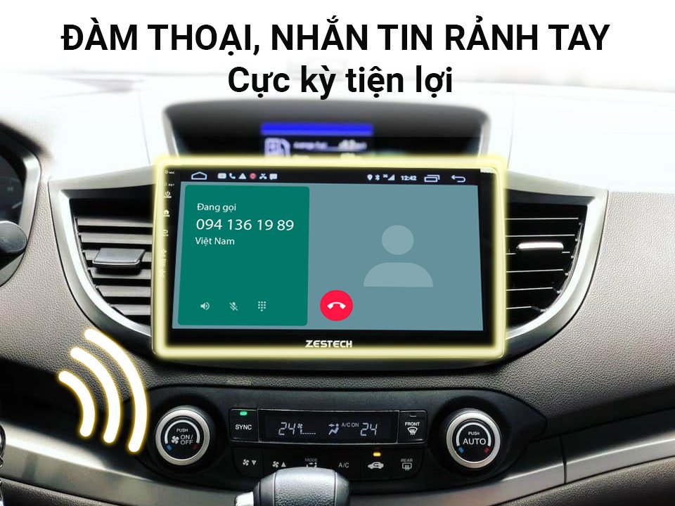 Màn hình Androi Zestech Z800new Đại lý màn hình Zestech chính hãng tại Hải Dương7